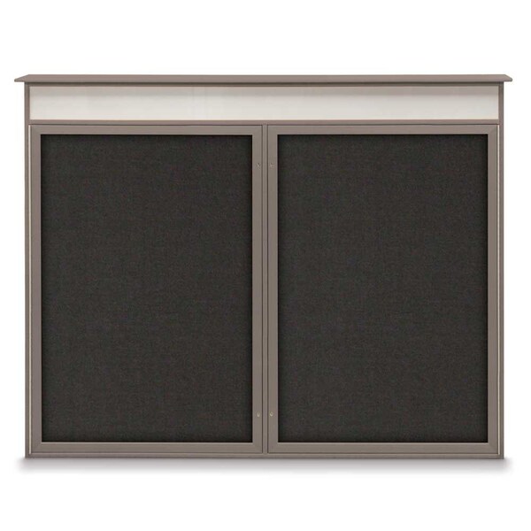 Single Door Enclosed Indoor Letterboard